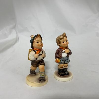 [164] Two Sweet Hummel Figures | TMK-3 | TMK-7