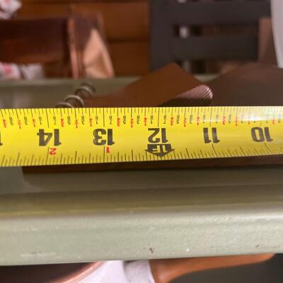 Vintage wood mail holder