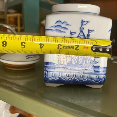 Nautical themed canister