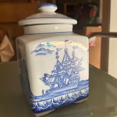 Nautical themed canister