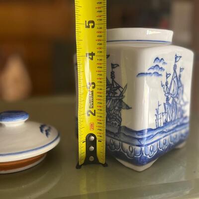 Nautical themed canister