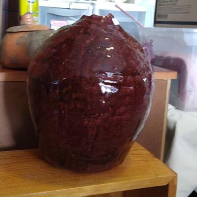Handmade Ceramic vase- glazed