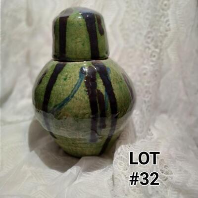 Handmade Glazed Ceramic Vase