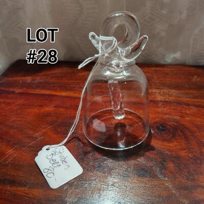 Vintage Crystal Clear Bell