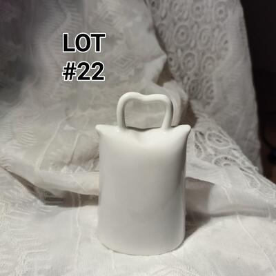 Vintage Ceramic white Bell