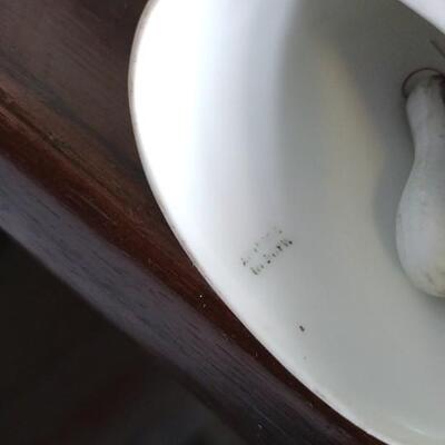 Vintage Ceramic white Bell