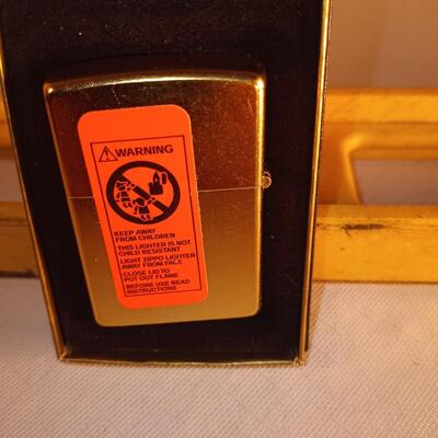 Zippo Lighter - Eat - Ride - Sleep in box