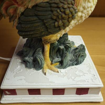 ROOSTER TABLE LAMP - WORKS