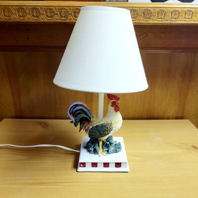ROOSTER TABLE LAMP - WORKS