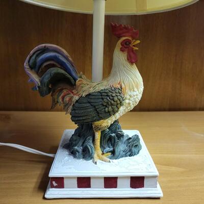ROOSTER TABLE LAMP - WORKS