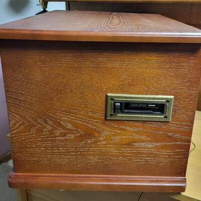 INNOVATIVE TECHNOLOGY 5 N 1 TABLE TOP STEREO SYSTEM - WORKS