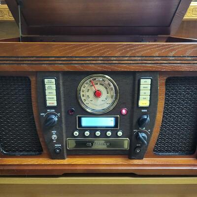INNOVATIVE TECHNOLOGY 5 N 1 TABLE TOP STEREO SYSTEM - WORKS