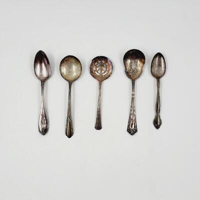 VINTAGE SILVERPLATE SPOON BUNDLE