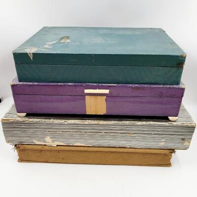 ANTIQUE/ VINTAGE SILVERWARE CASES