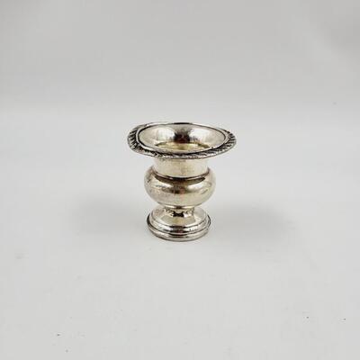 PSCO WEIGHTED STERLING TOOTHPICK HOLDER