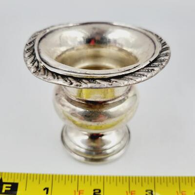 PSCO WEIGHTED STERLING TOOTHPICK HOLDER