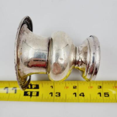 PSCO WEIGHTED STERLING TOOTHPICK HOLDER