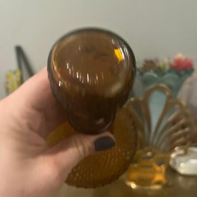 Vintage glass decanter