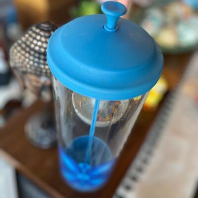 Vintage straw dispenser