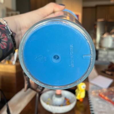 Vintage straw dispenser