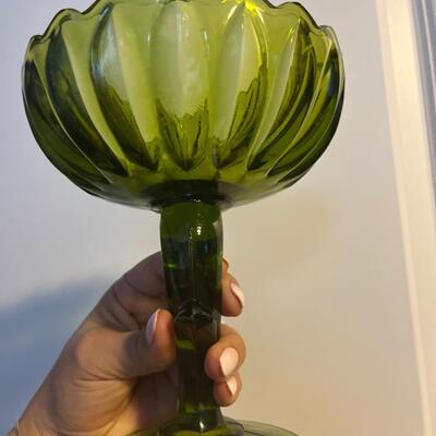 Indiana glass candy dish