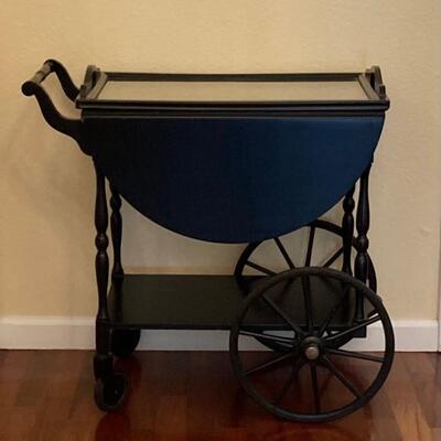 Vintage Black Tea Cart