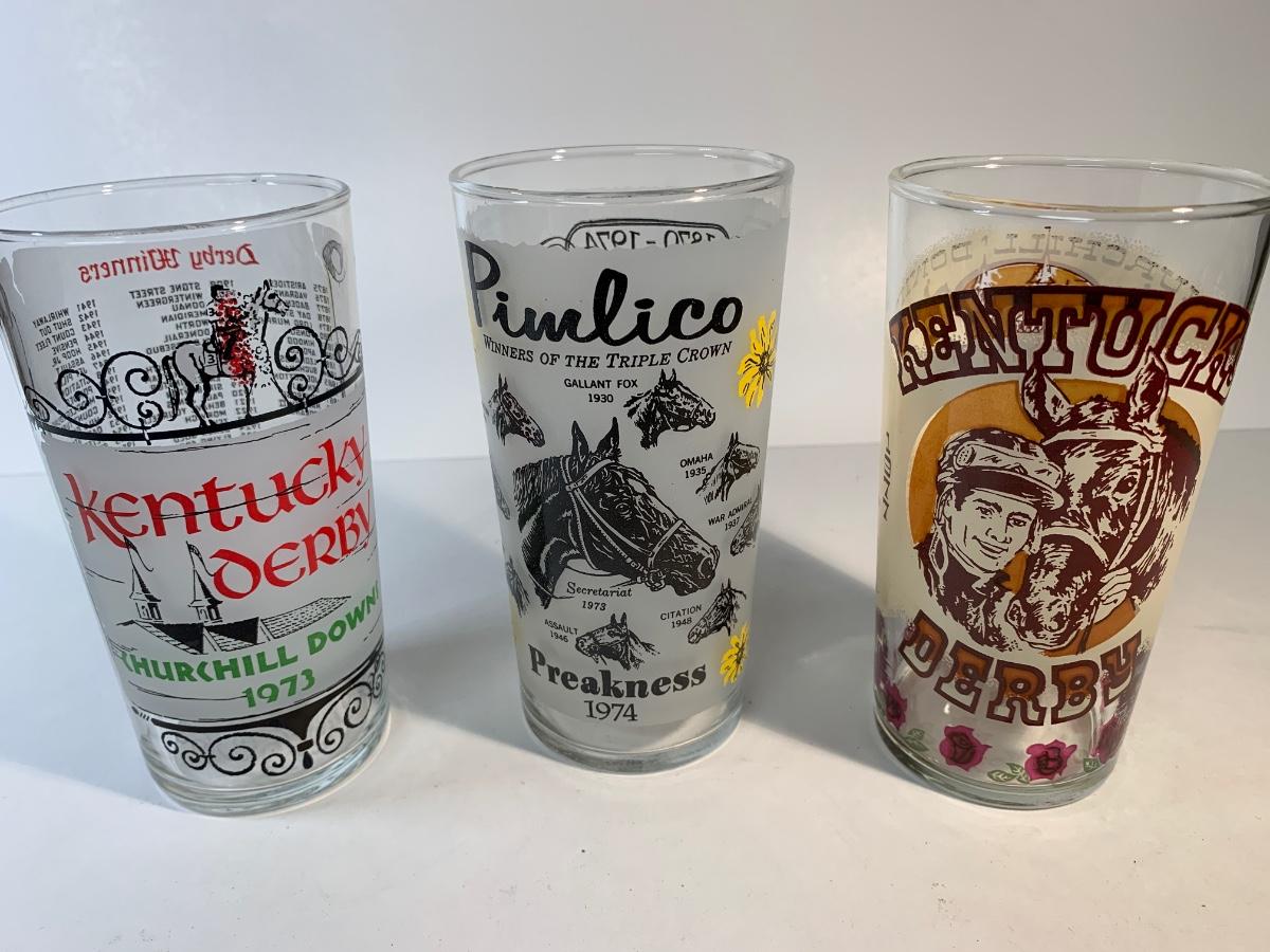KENTUCKY DERBY GLASSES