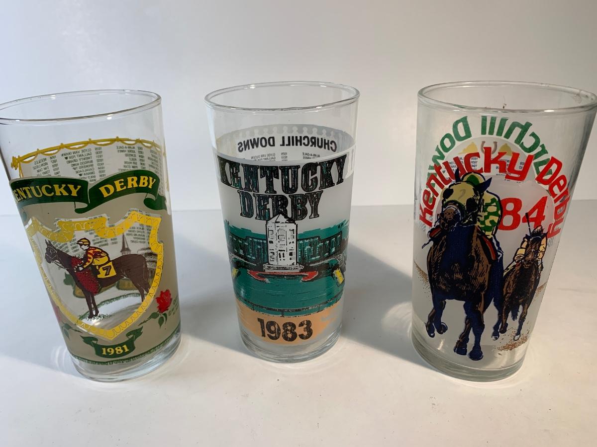 KENTUCKY DERBY GLASSES
