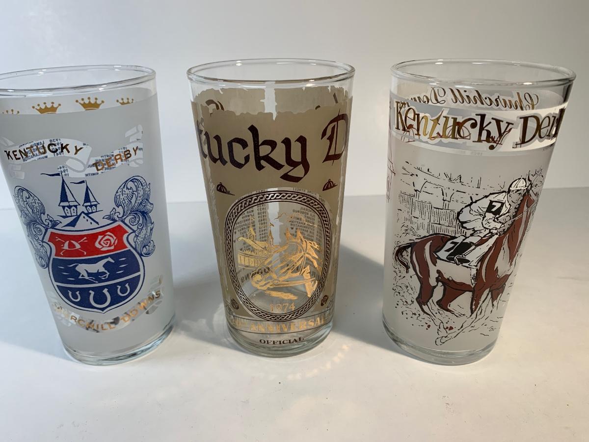 KENTUCKY DERBY GLASSES