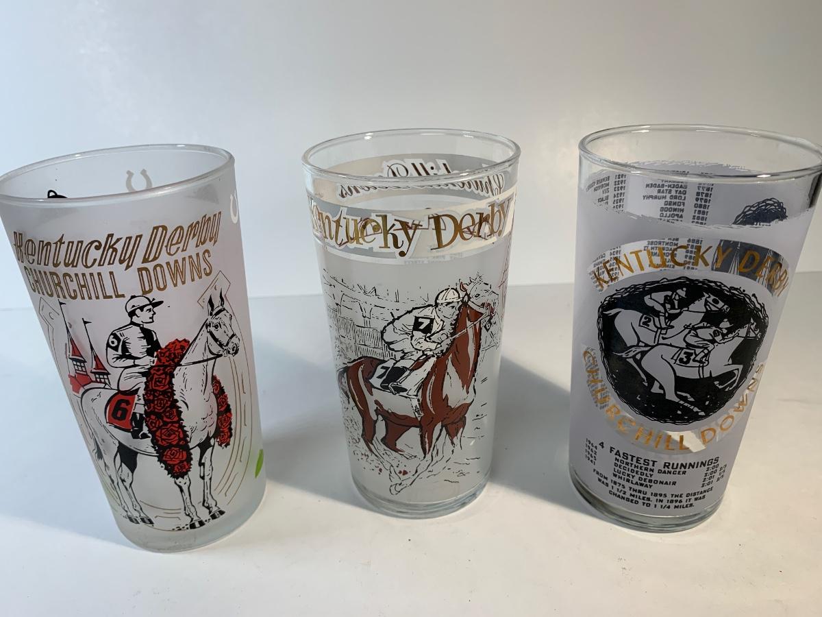 KENTUCKY DERBY GLASSES
