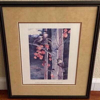 Adele Earnshaw Signed And Framed Lithograph