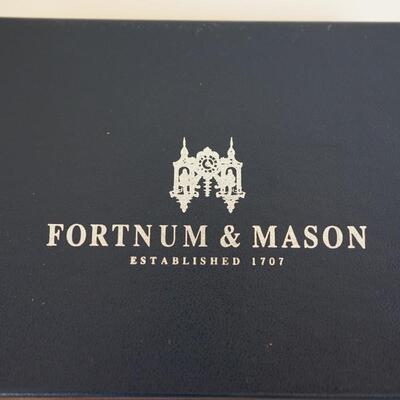 FORTNUM & MASON OF LONDON TEA STRAINER WITH ORIGNAL BOX