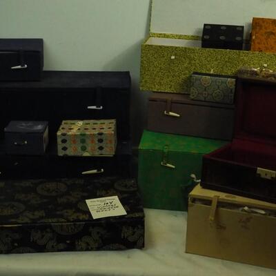 Lot 104 vintage Chinese Boxes
