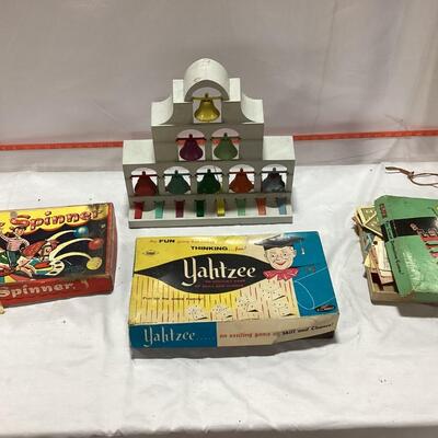 antique games and toys