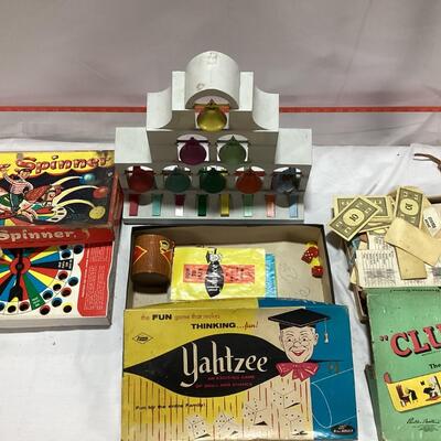 antique games and toys