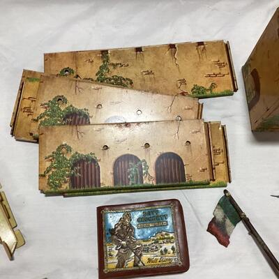 antique Alamo play set