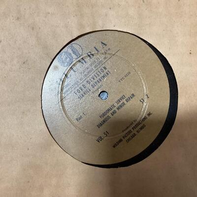 Ford training 21 inch vinyl records