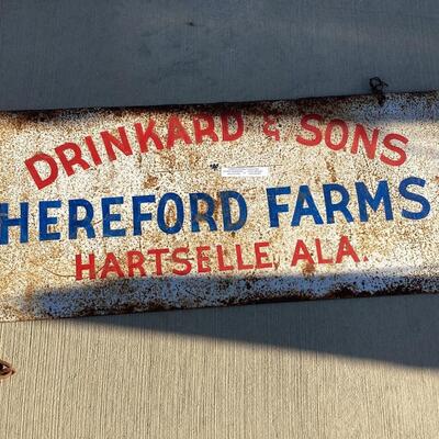 metal signs