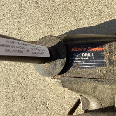 Black and Decker 1/2 inch drill