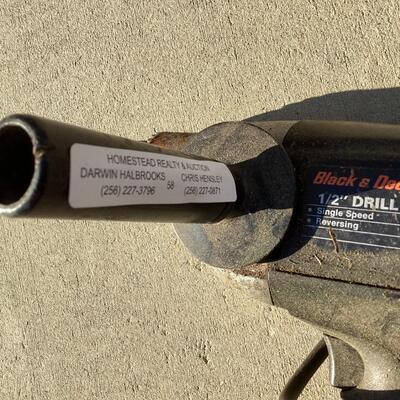 Black and Decker 1/2 inch drill