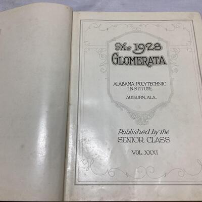1928 Alabama Polytechnic Institute Yearbook (Auburn University)