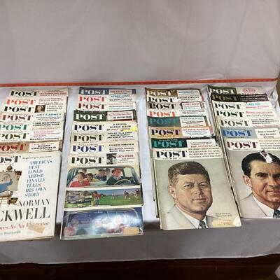 Saturday Evening Post magazines