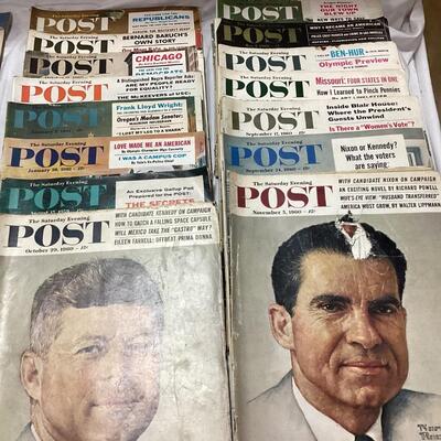 Saturday Evening Post magazines