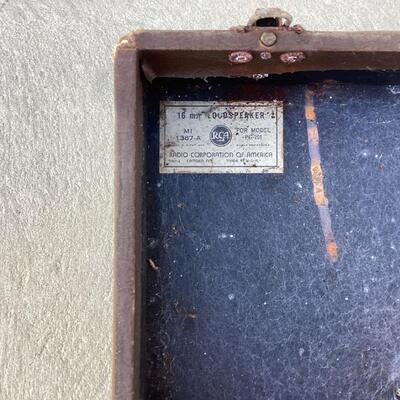 antique RCA loud speaker