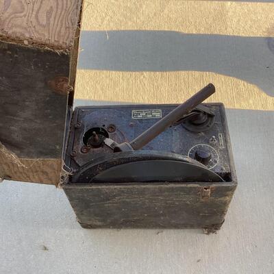 Electro Acoustic Antique portable record player