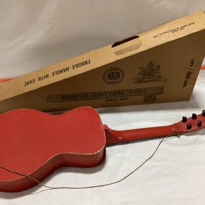 Roy Rogers toy guitar