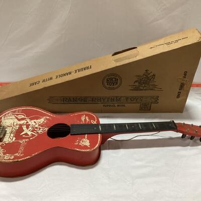 Roy Rogers toy guitar