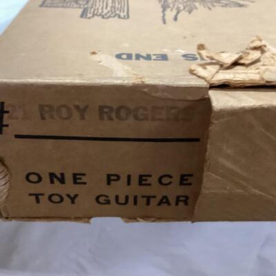 Roy Rogers toy guitar