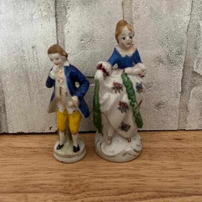 Occupied in Japan colonial figurines