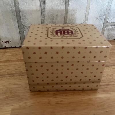 Vintage recipe box